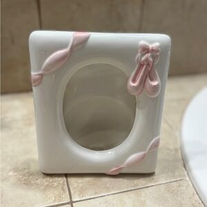 Vintage Picture Frame Soft Girly Ballerina Design (5X7)